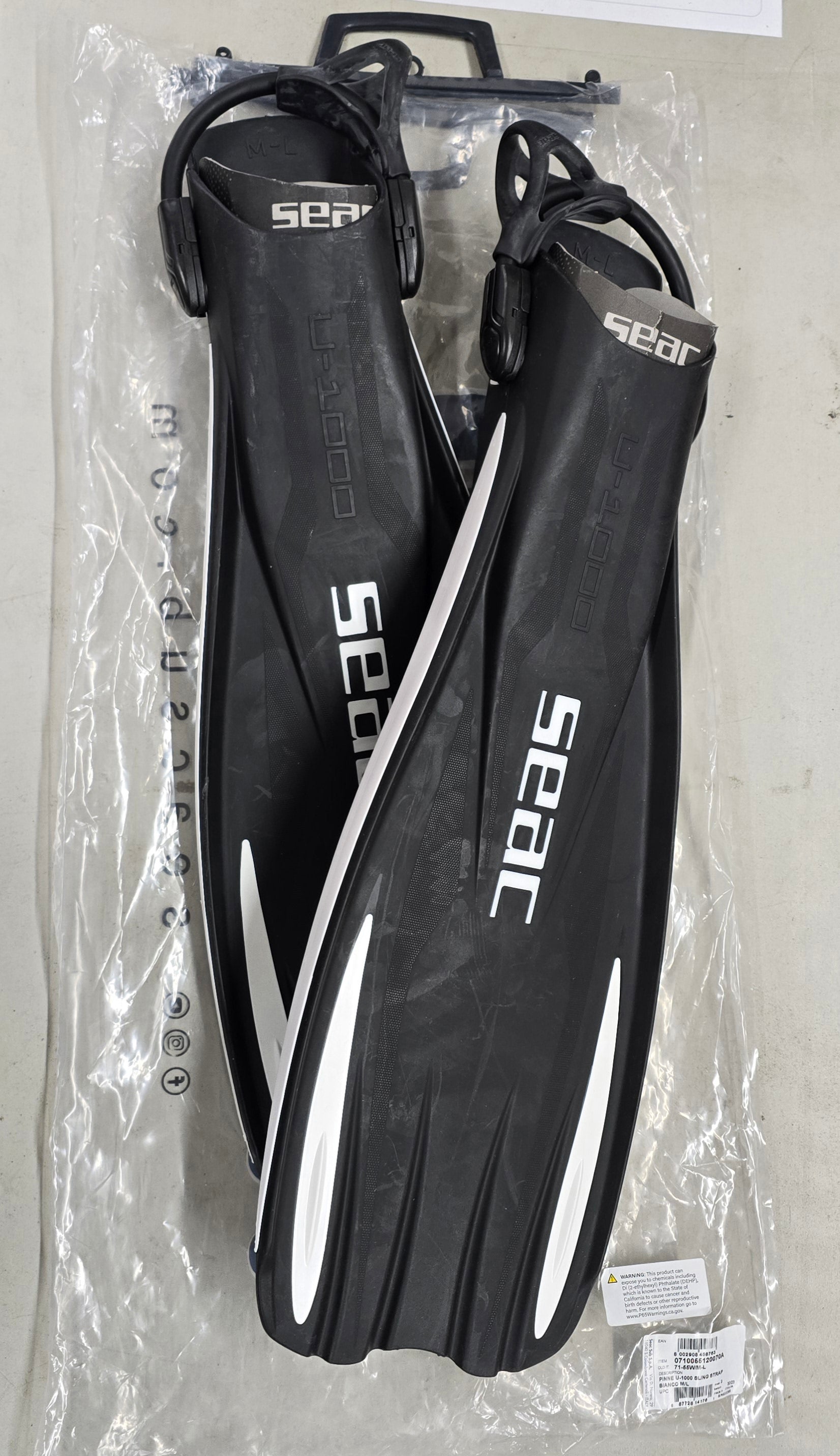 SESC U-1000 Sling Strap Fins