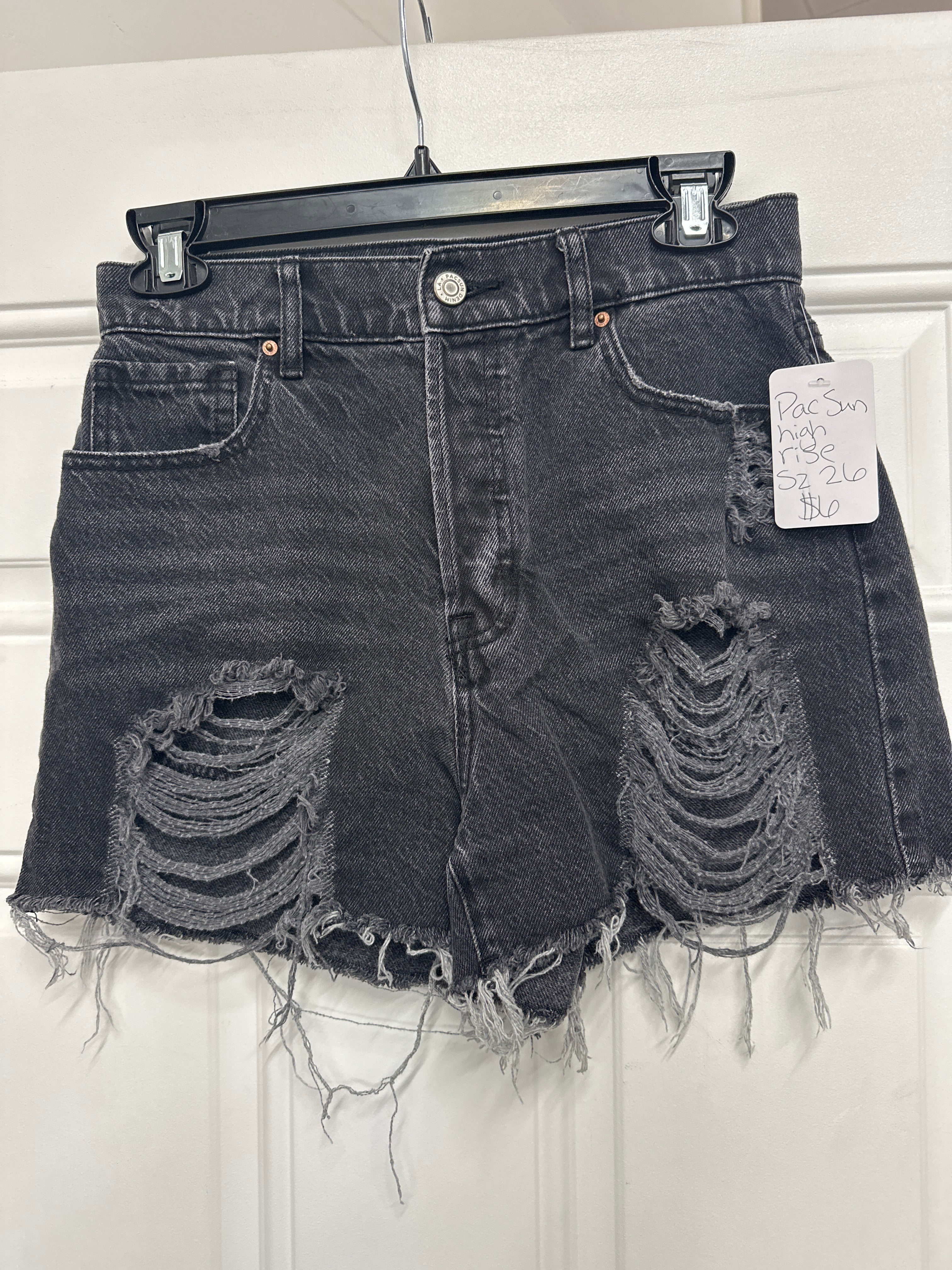 Pac Sun High Rise Shorts- Sz 26