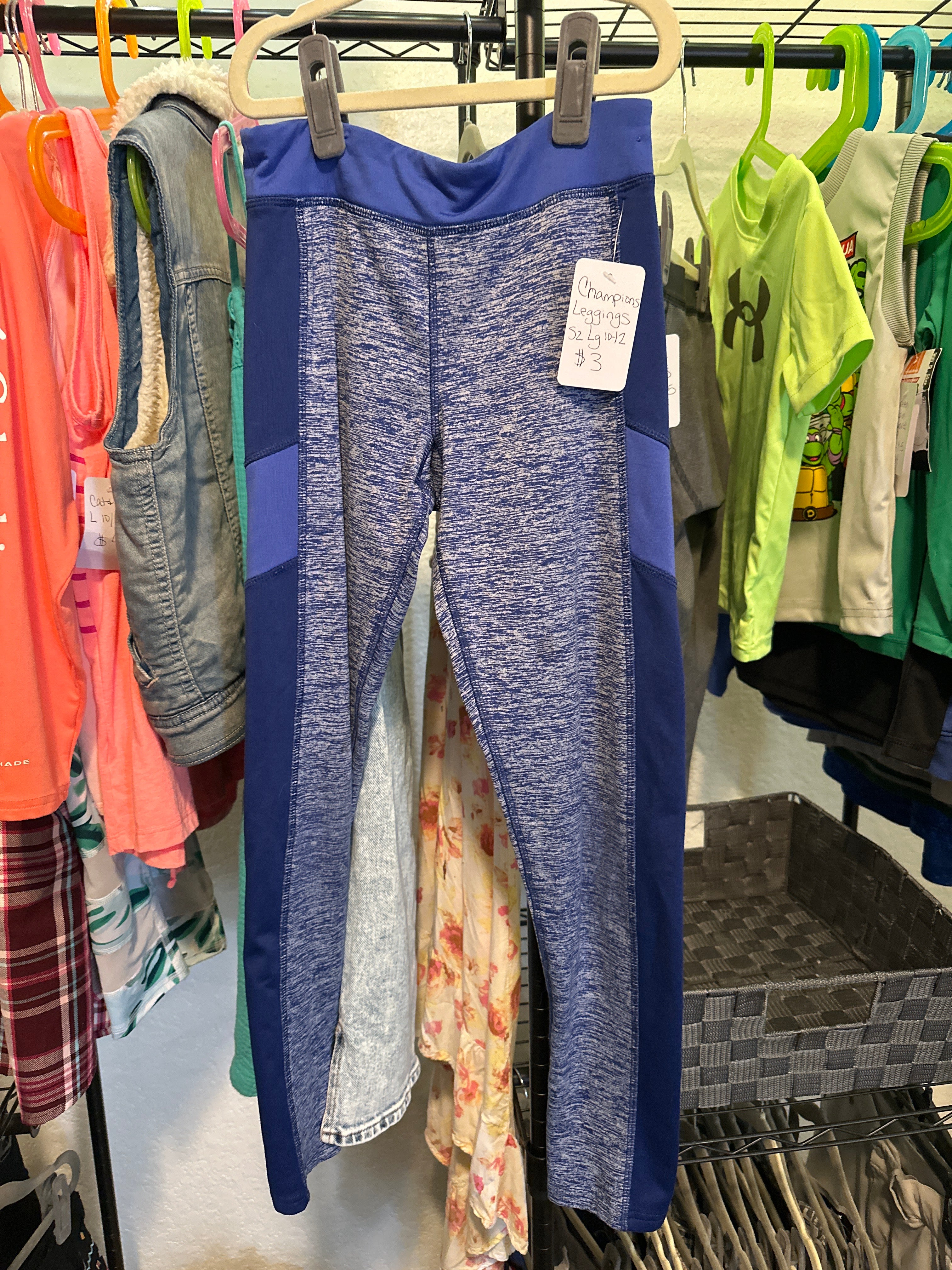 Kids Champions Leggings Lg 10/12