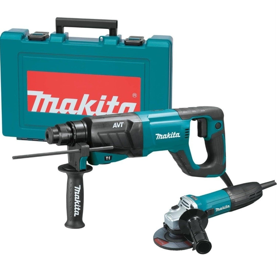 Makita HR2641X1 SDS-PLUS 3-Mode Variable Speed AVT Rotary Hammer with Case 17A