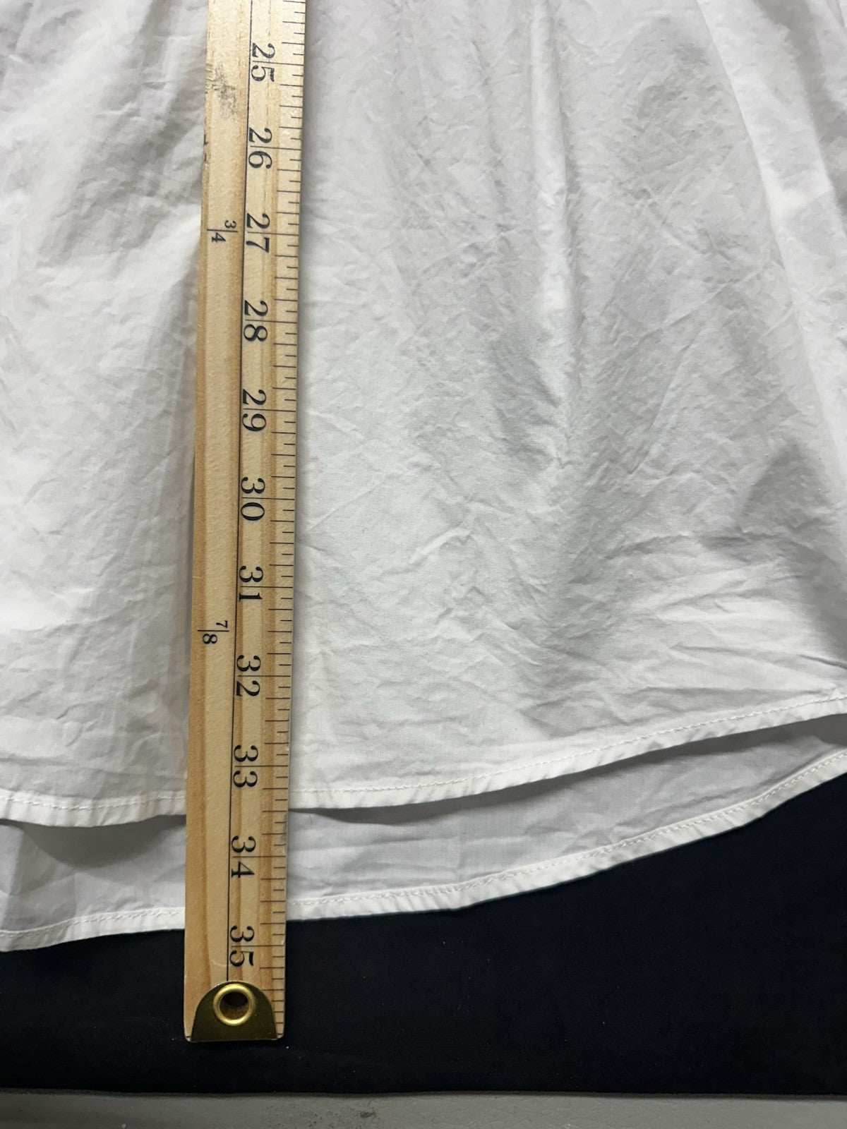 NWT Women's LEVI'S MADE & CRAFTED Dad Shirtdress Minidress Size M 100% Cotton