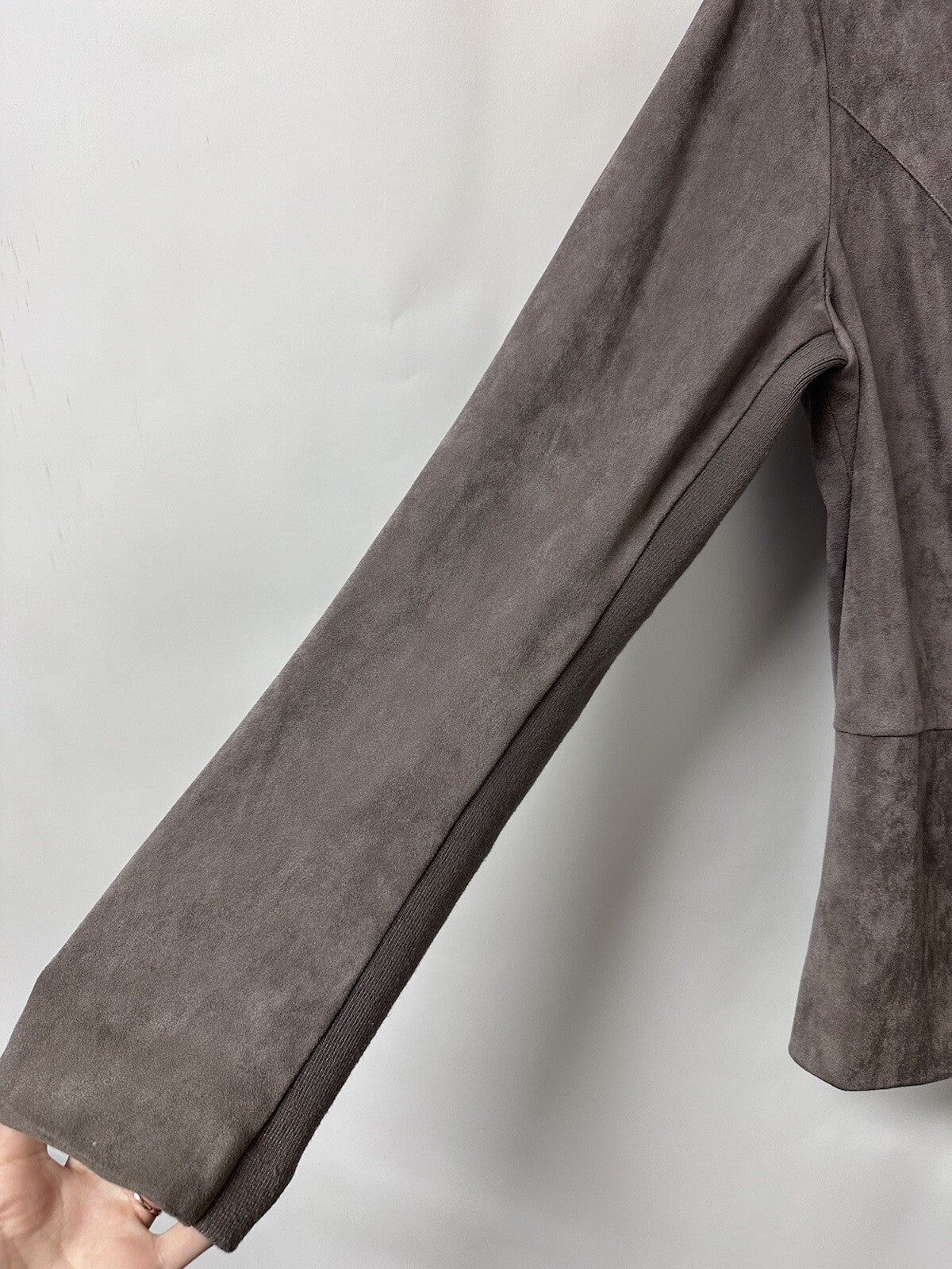 Kut From The Kloth Faux Suede Woman’s Zip Jacket 9.3