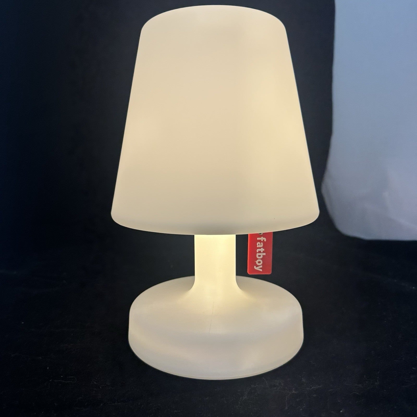 Edison The Petit Lamp Rechargeable Portable LED Light, White (No Charger) (9c)