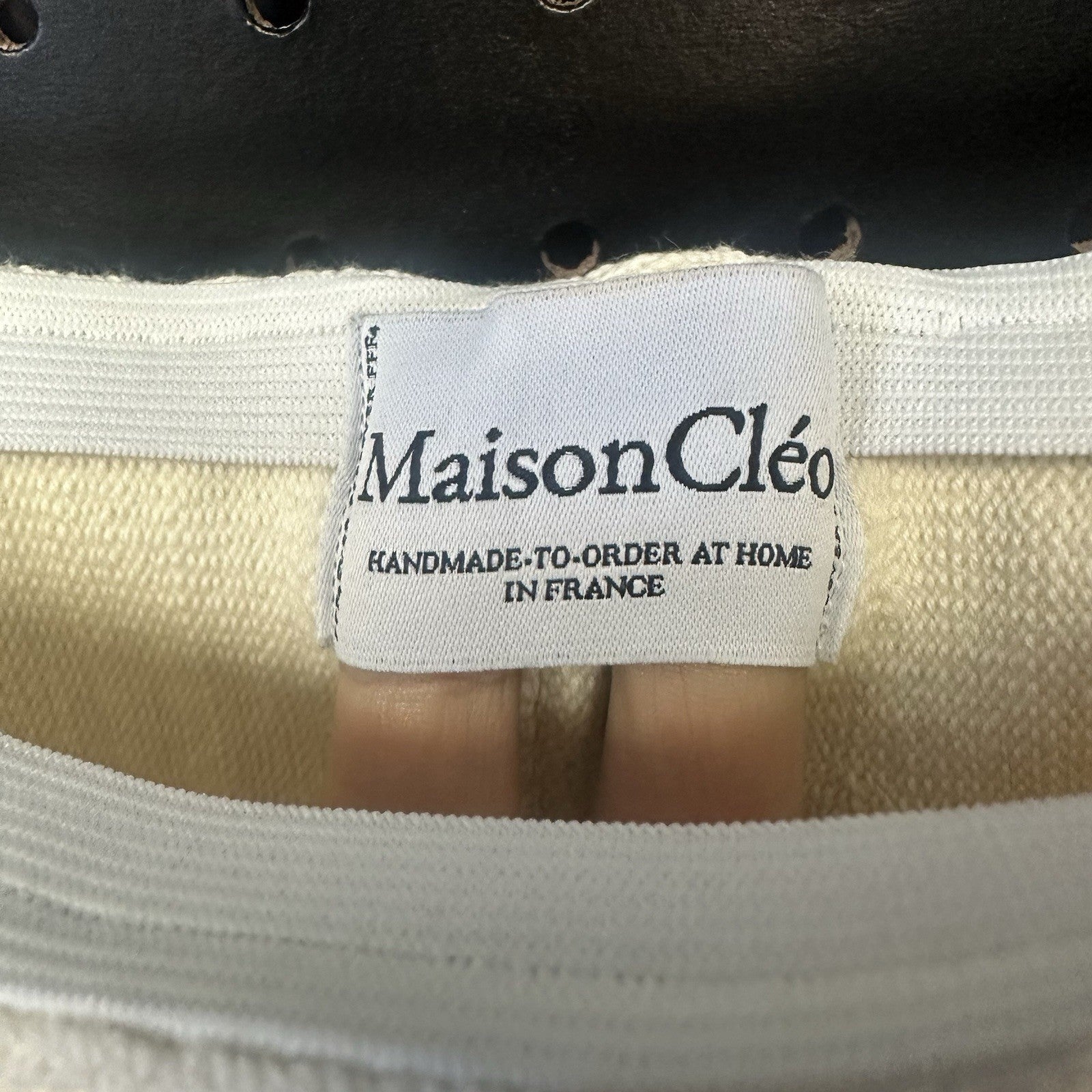 Maison Cléo Cotton Cashmere Women’s Beige XS Or Small Skirt (102)