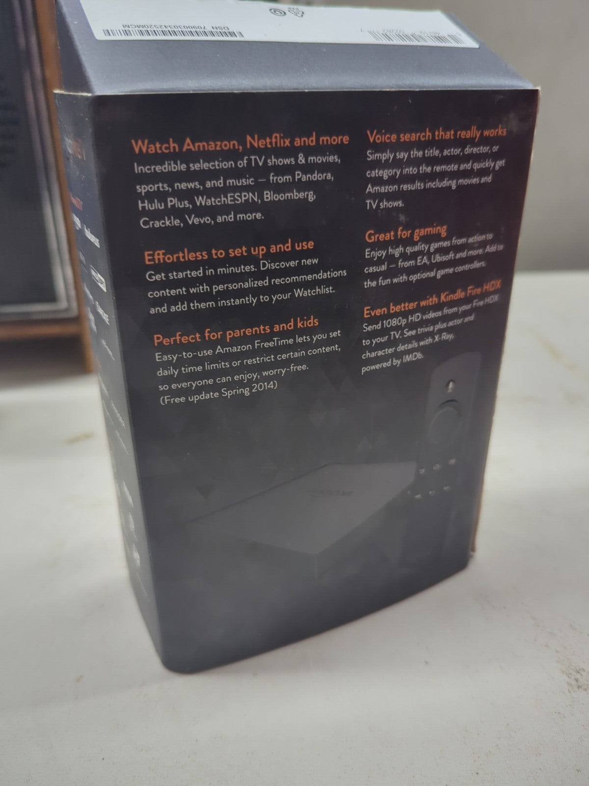 Amazon Fire TV BOX CL1130 1st Gen HD Media Streamer NO REMOTE 2B