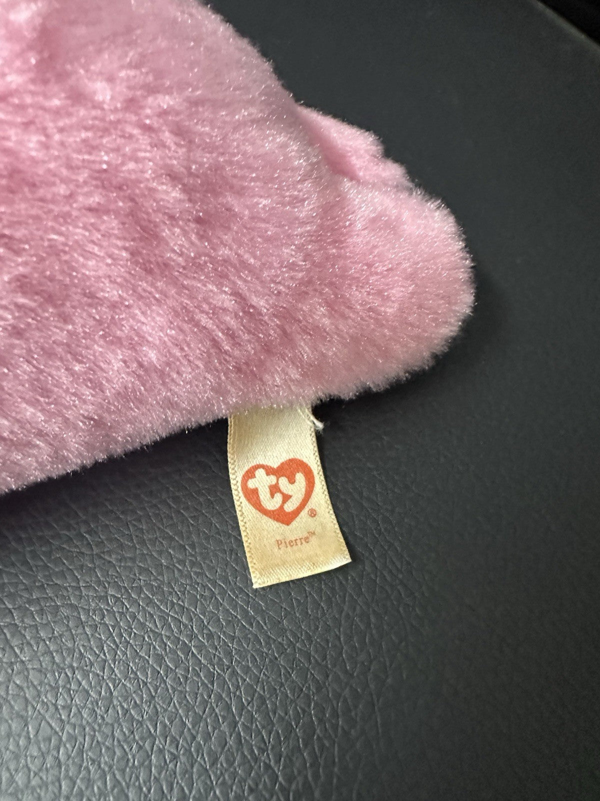 TY Beanie Boos 6" PIERRE Pink Seal Plush Stuffed Animal Toy MWMTs Ty Heart Tags