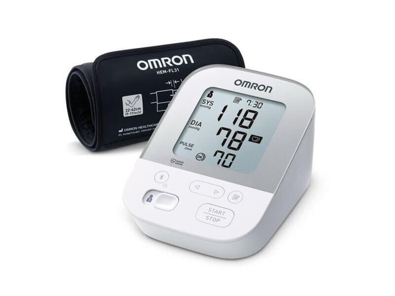 Omron X4 Smart HEM-7155T-ESL Blood Pressure Monitor And Cuff 9C