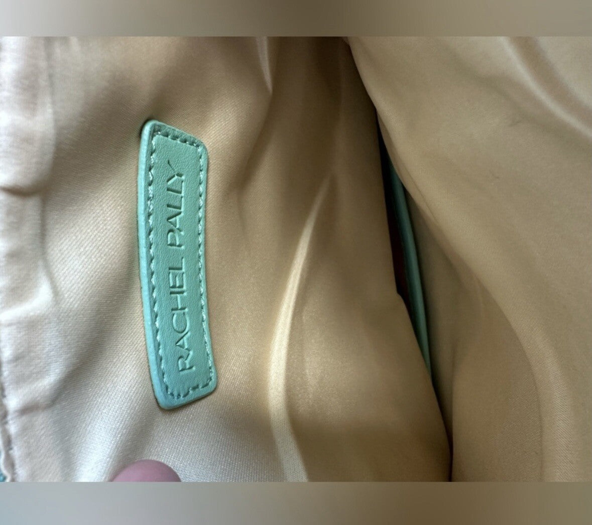 Rachel Pally- Reversible Clutch Bag Purse -Tropical Floral Coral Turquoise New