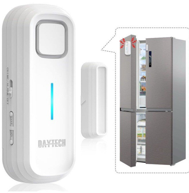 Freezer Door Alarm with Delay 1/2/3/4 mins When Left Open Window Chime Close 3A