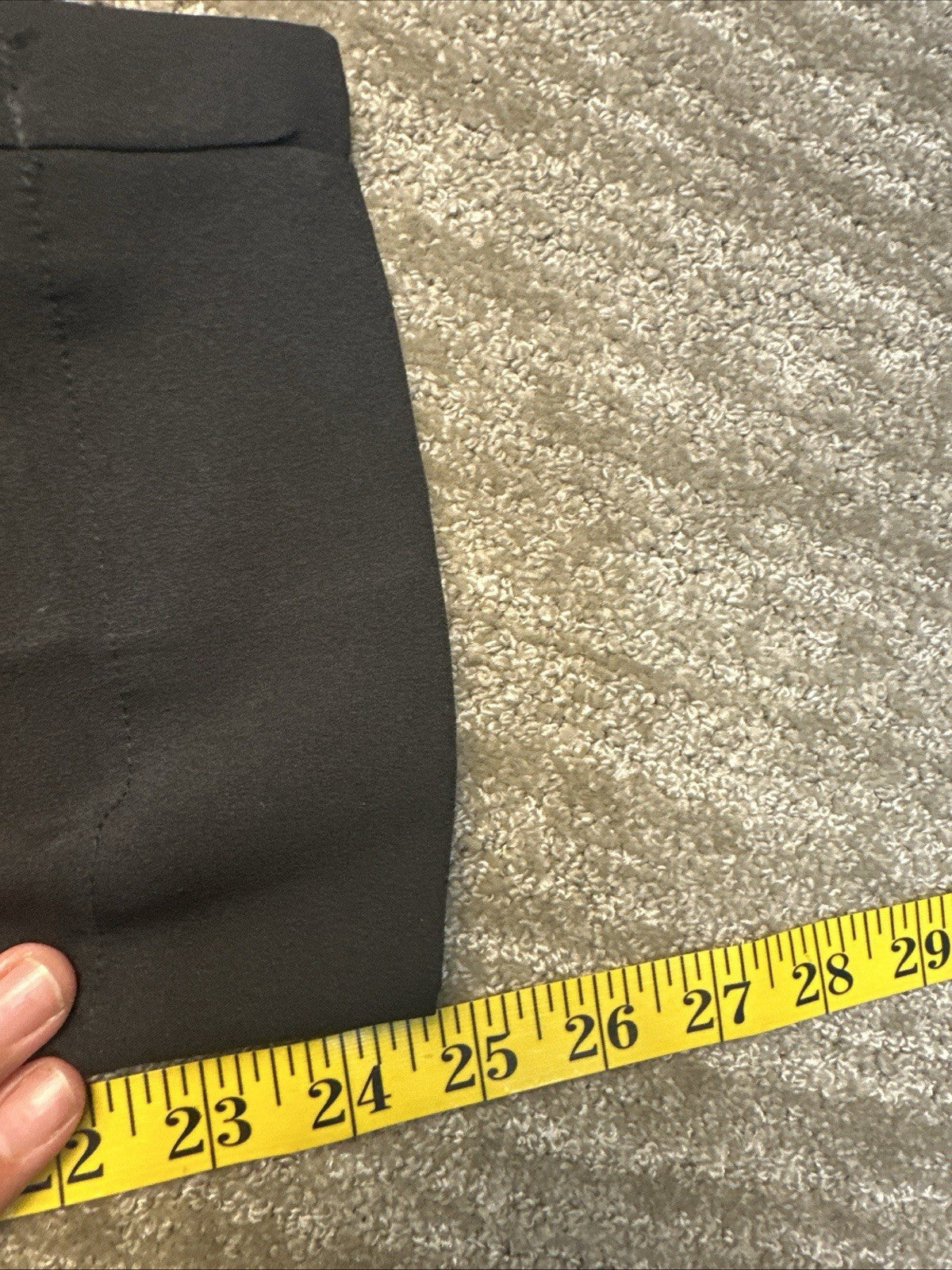Madewell Paperbag High Waisted Tie Front Dress Pants Black Size 8 (0045)