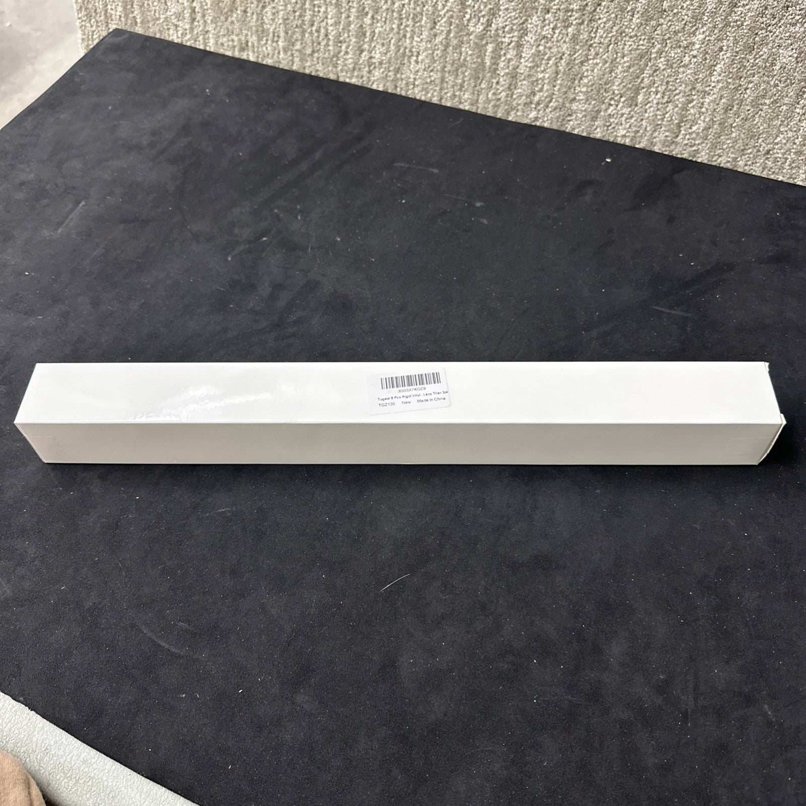 8 Piece Rigid Vinyl Clear Plastic Slip On Cabinet Door Protector Plastic (12B)