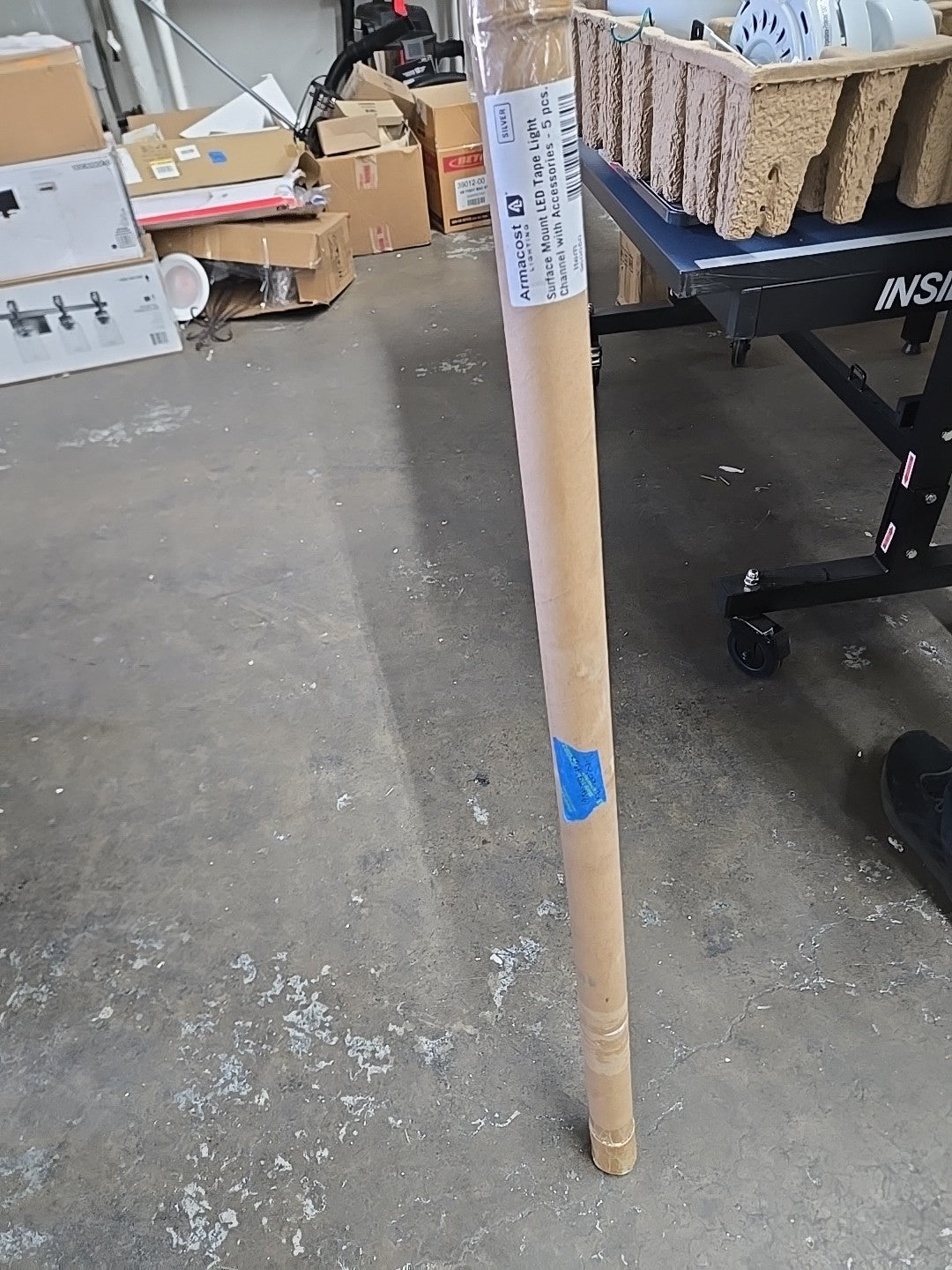 RibbonFlex PRO Recess Mount LED Tape Light Channel, Silver (5-Pack) 14A