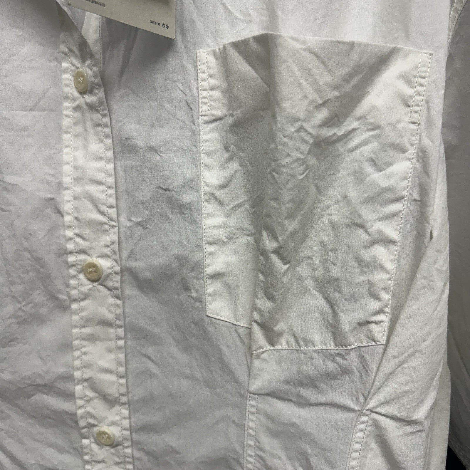 NWT Women's LEVI'S MADE & CRAFTED Dad Shirtdress Minidress Size M 100% Cotton