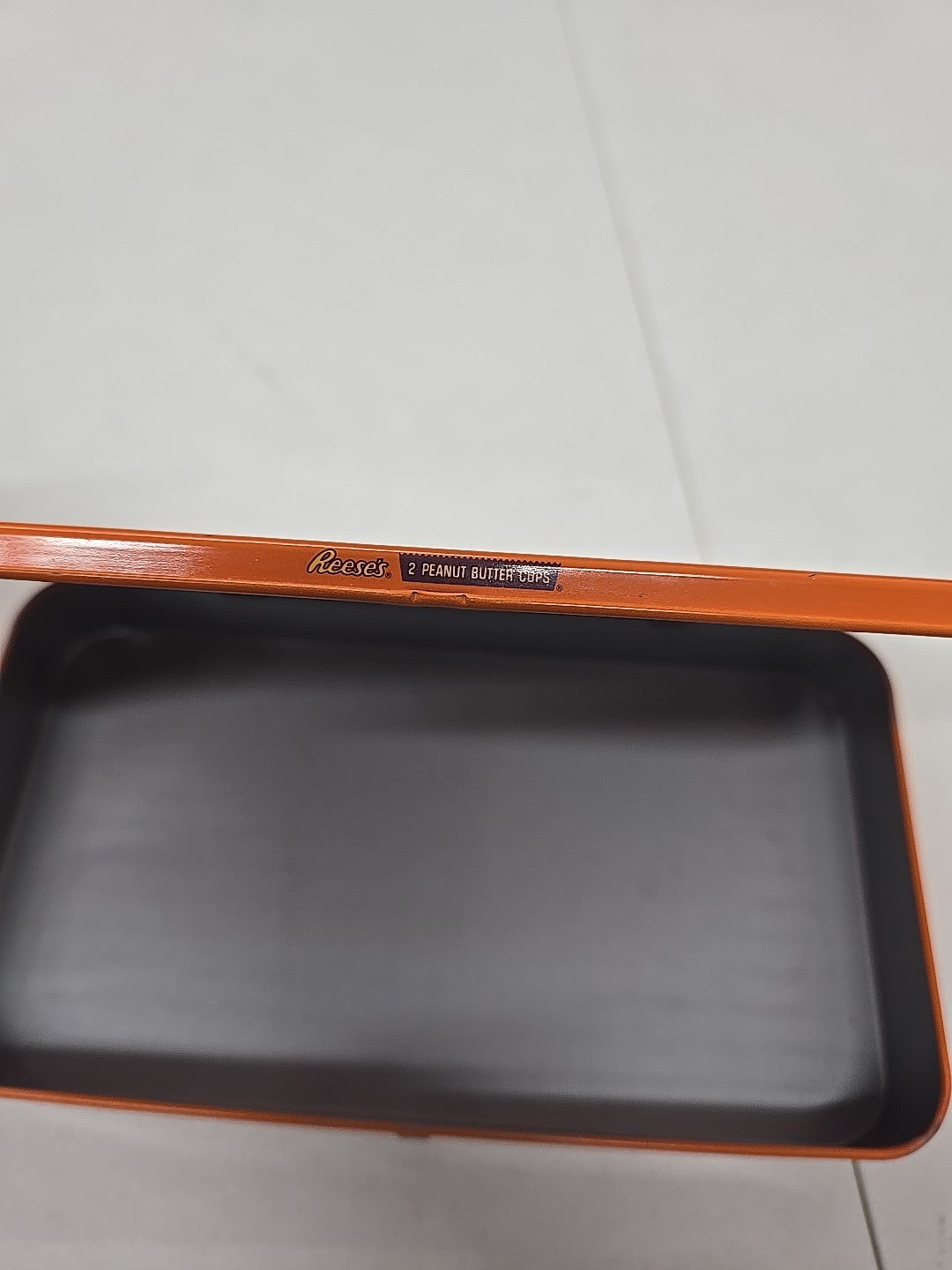 Rare Vintage Hershey’s Reese's Tin Box Made In Japan 8" X 4 1/2" 8B