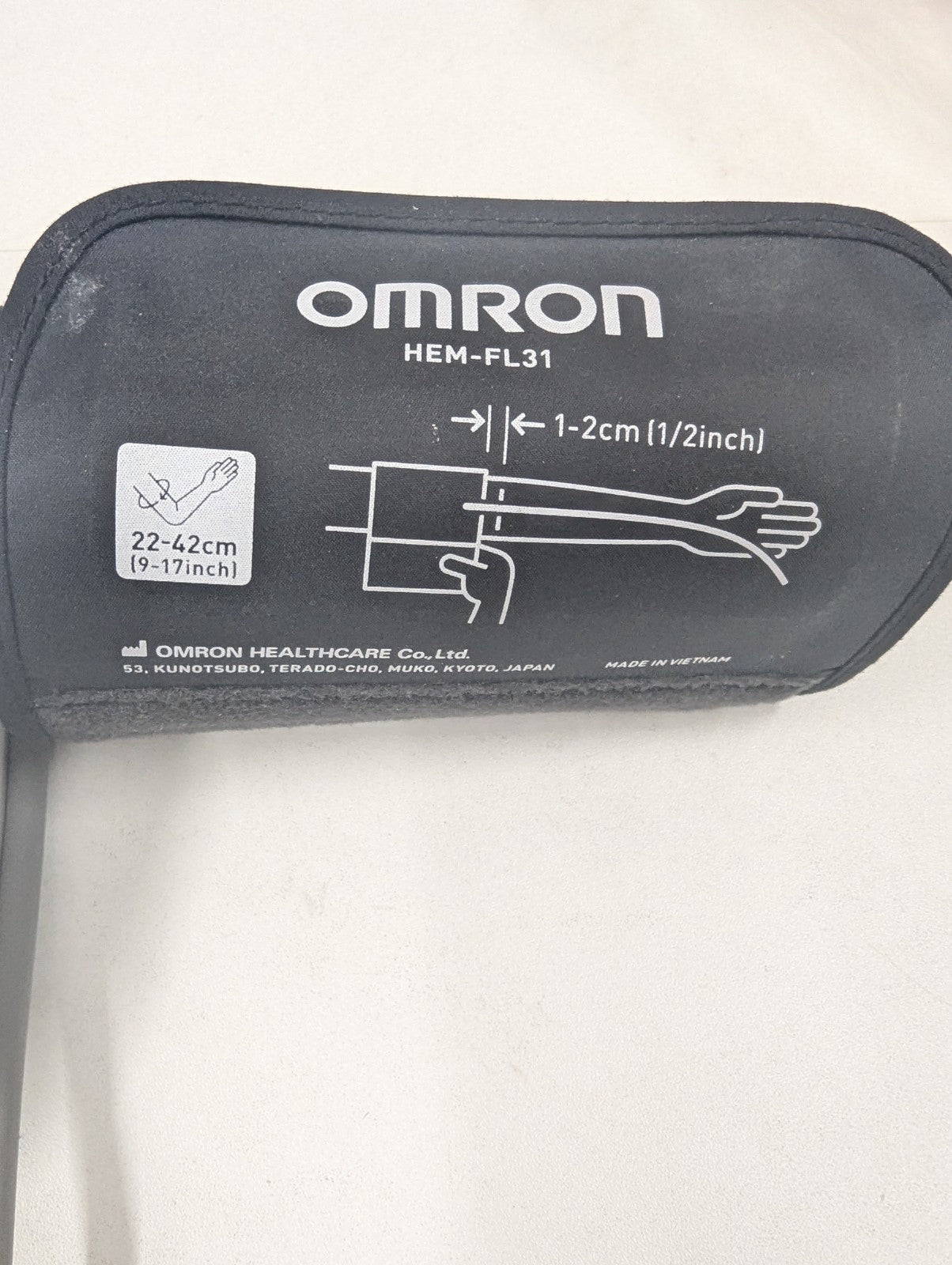 Omron X4 Smart HEM-7155T-ESL Blood Pressure Monitor And Cuff 9C