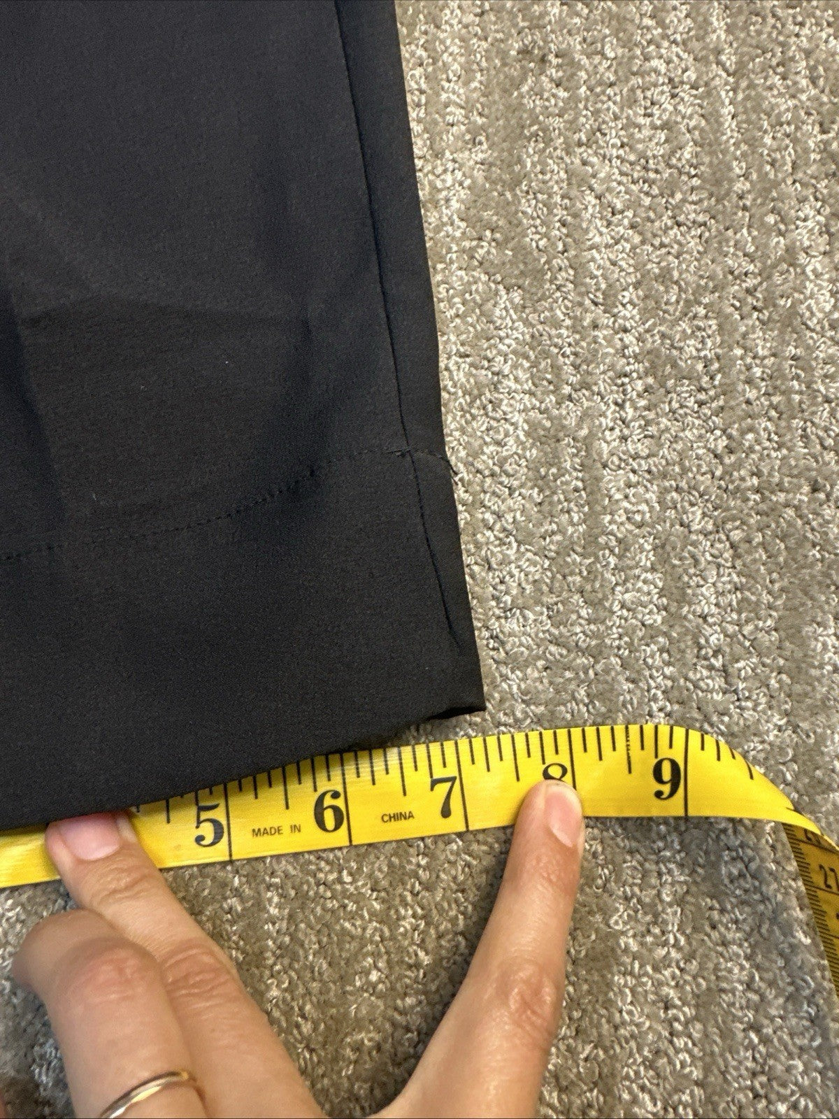Madewell Paperbag High Waisted Tie Front Dress Pants Black Size 8