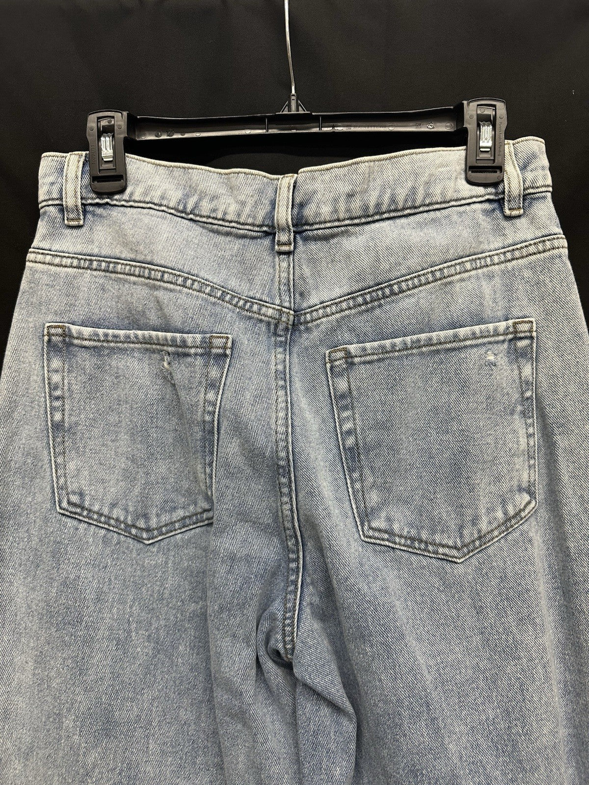 PACSUN Wide Baggy Jean US 29 Raw Hem Button Fly (0043)