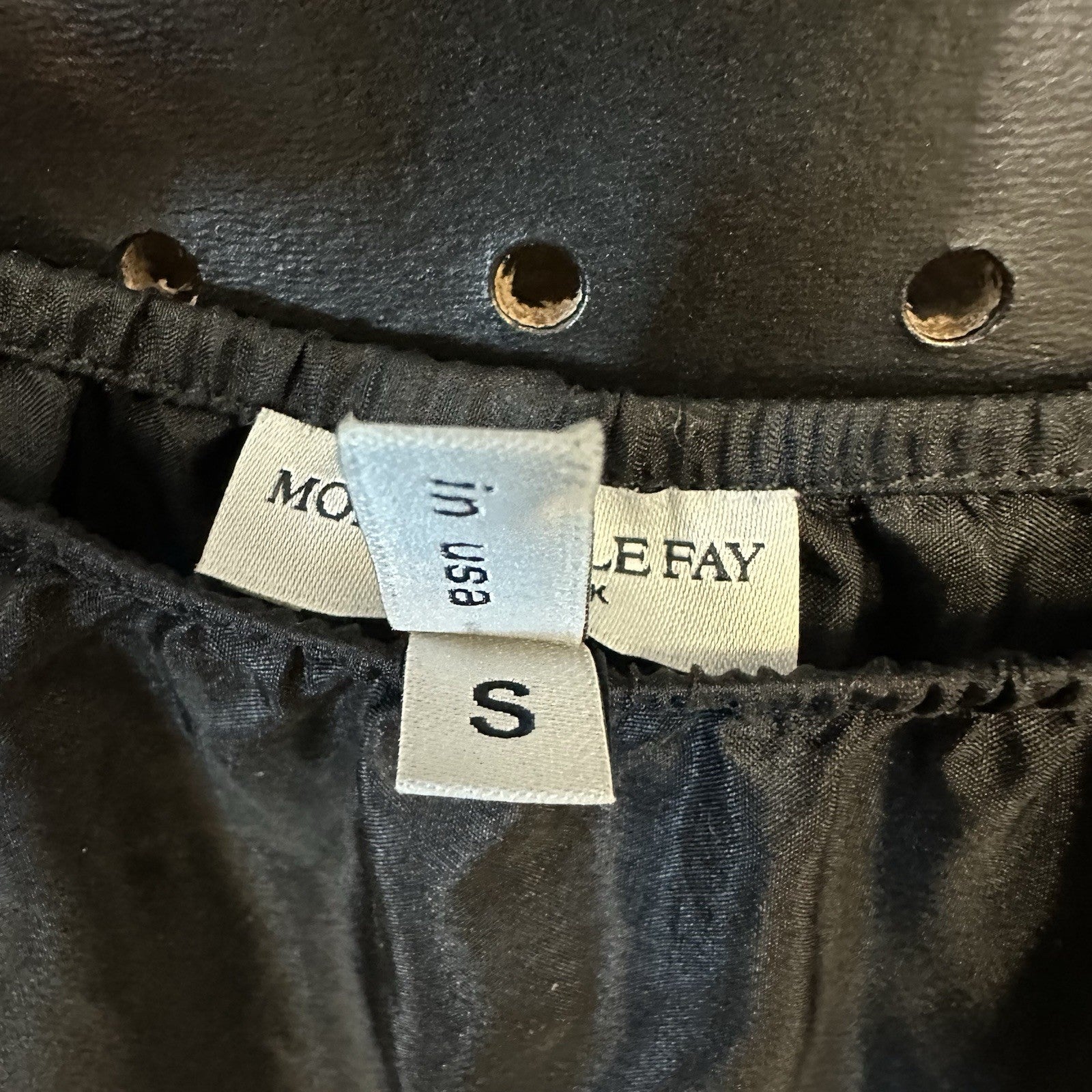 Morgan Le Fay Half Slip Waist Slip Underskirt Black 100% Silk Small (103)