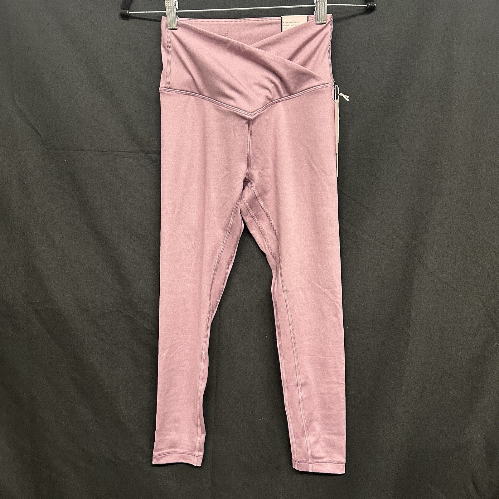 NWT Victoria’s Secret 7/8 Length Size 4 High Rise Leggings Light Purple 0079