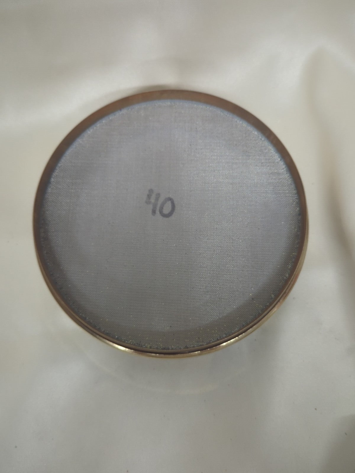 Hogentogler No.40 Test Sieve 0.0165” Mesh Stainless Steel ASTM US Standard 1B