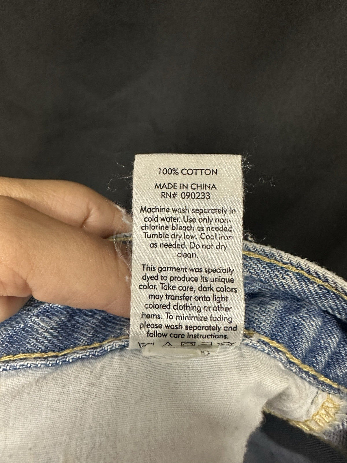 Pacsun Women’s High Rise Straight US 26 Wide Leg (0033)