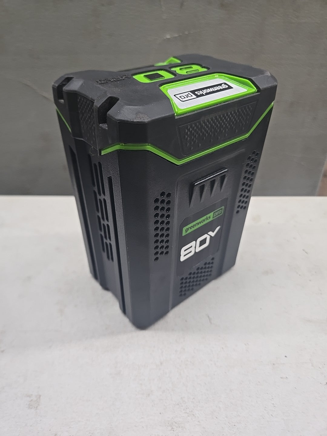 Greenworks Pro Genuine Original 80 Volt 2 Amp Lithium Ion Battery BAB726 10B