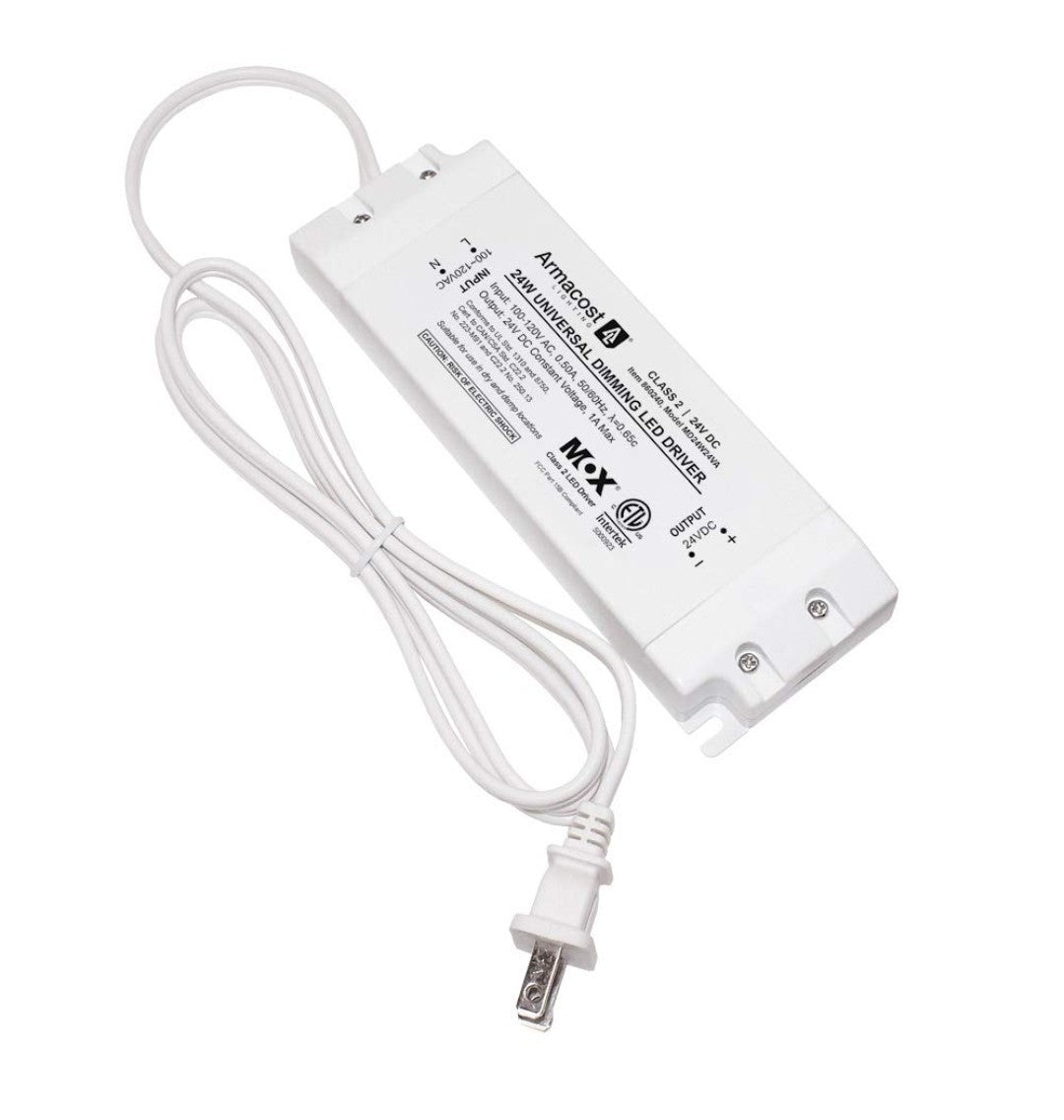 Armacost Lighting 860240 for LED Lighting, with removable AC cord, 24 Watt 8D