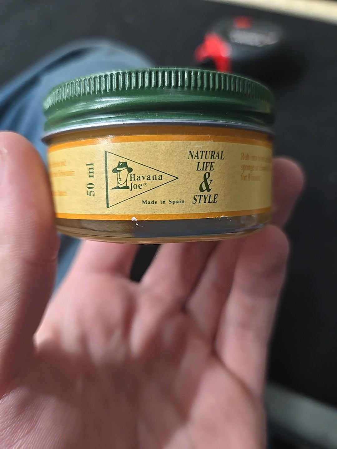 Vintage Havana Joe Shoe Wax Special Treatment Spain 50ml Unused Discontinued 7B
