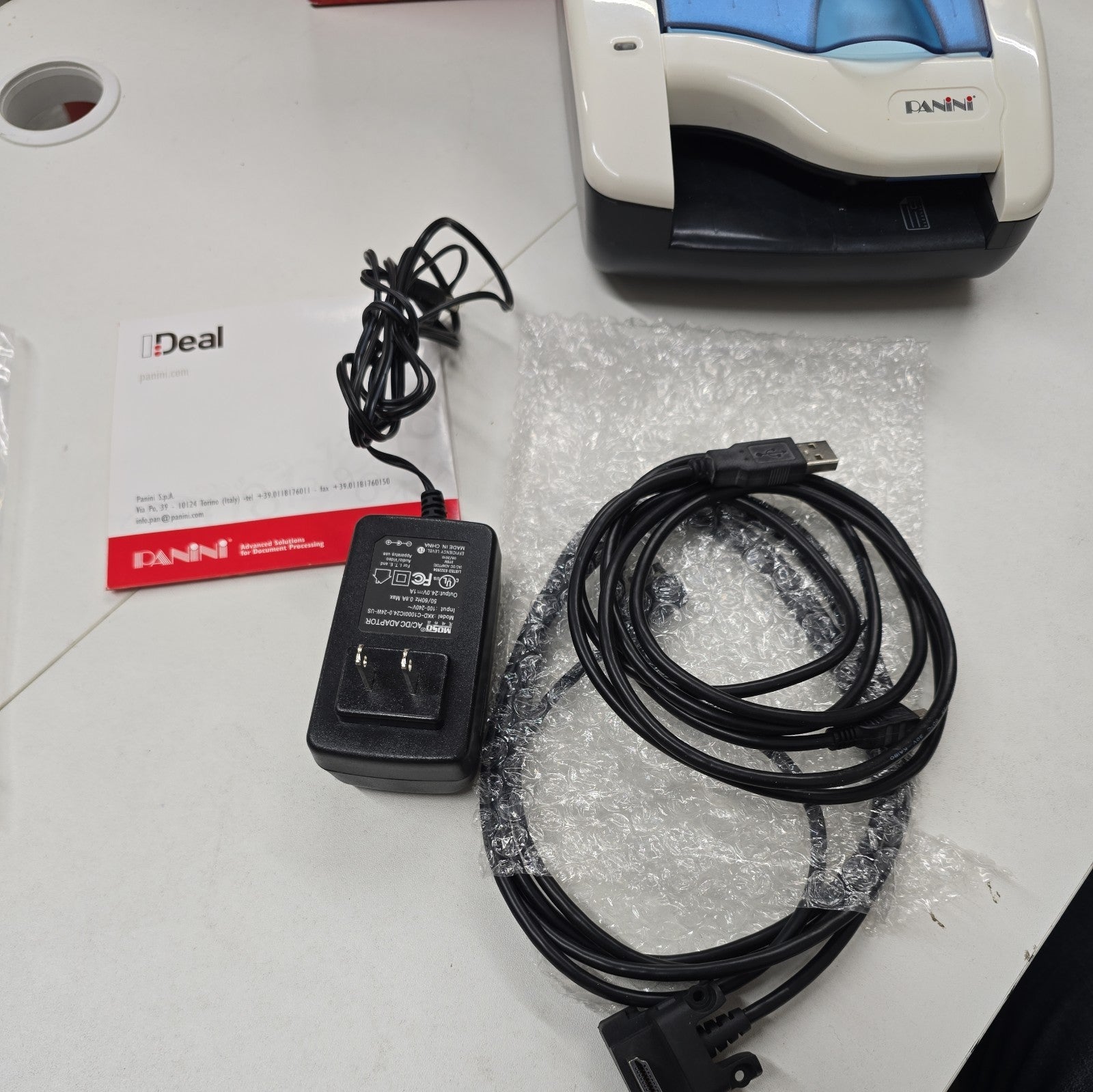 Panini I : Deal Single Feed Check Scanner - ID-1