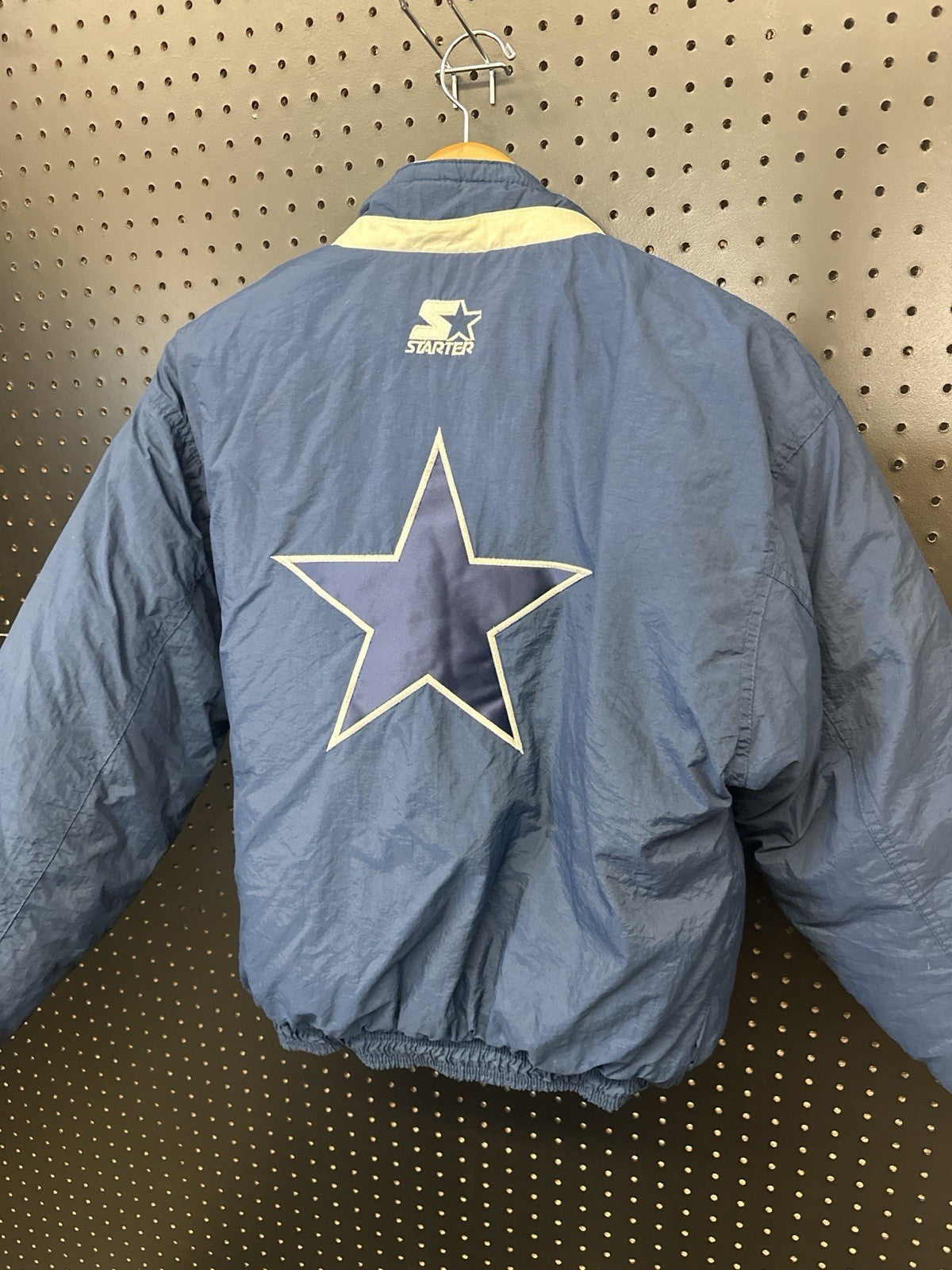 Vintage 90s Starter Dallas Cowboys NFL Pro Line Jacket Made in Korea L