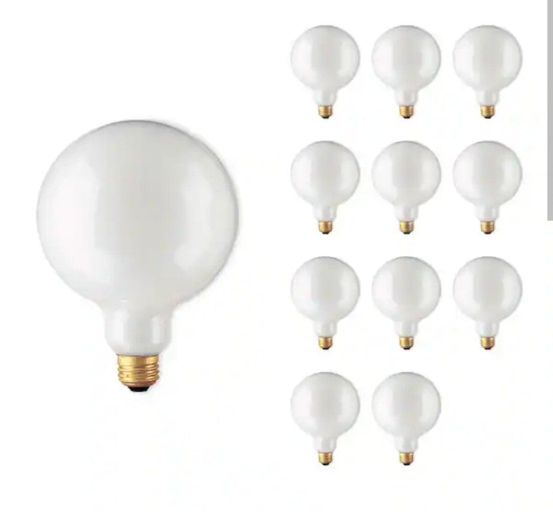 Bulbrite 60-Watt White Light Dimmable Incandescent Light Bulb (12-Pack) 17A
