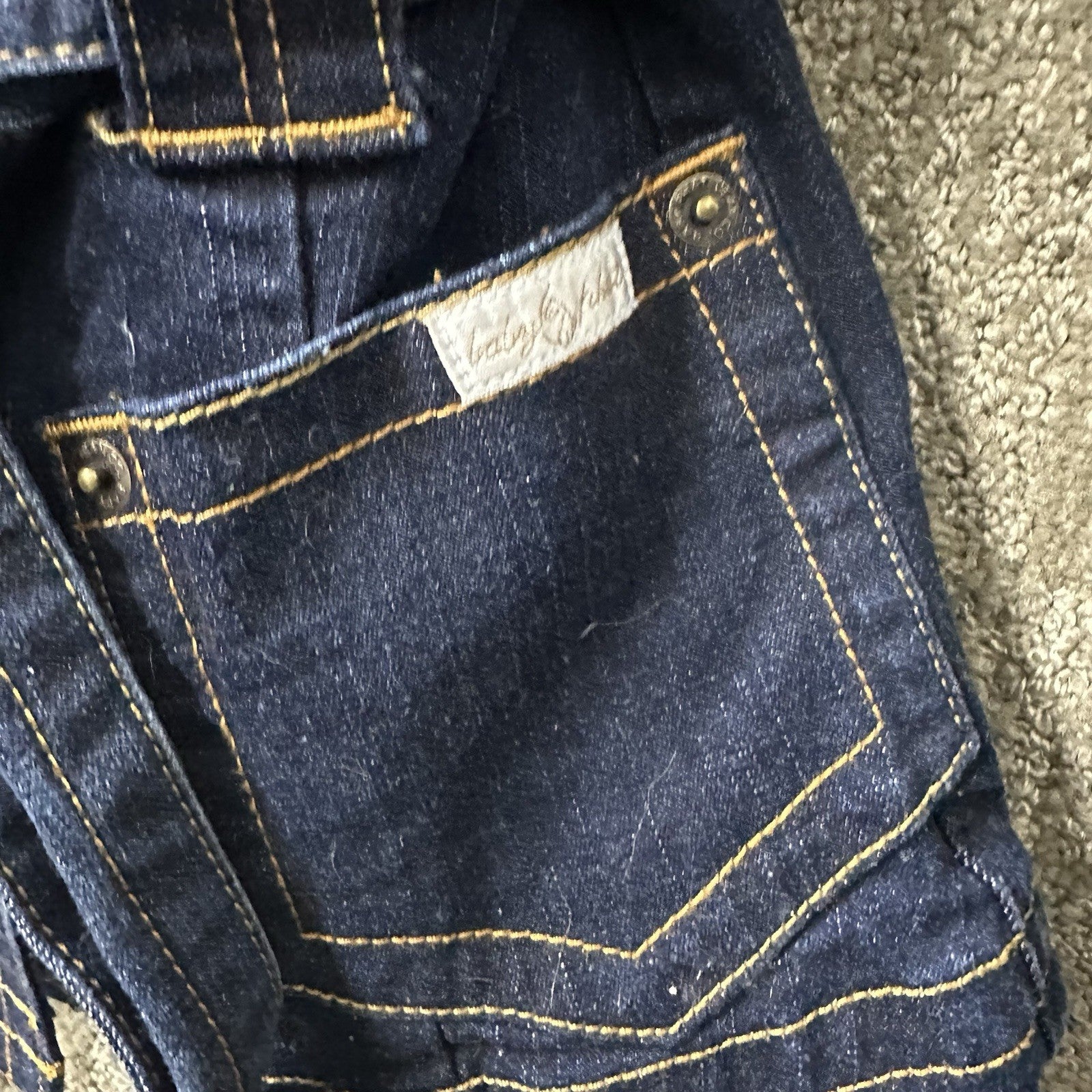 NWT Vintage Baby Phat Stretch Blue Jean Jacket Y2K Size Medium 0092