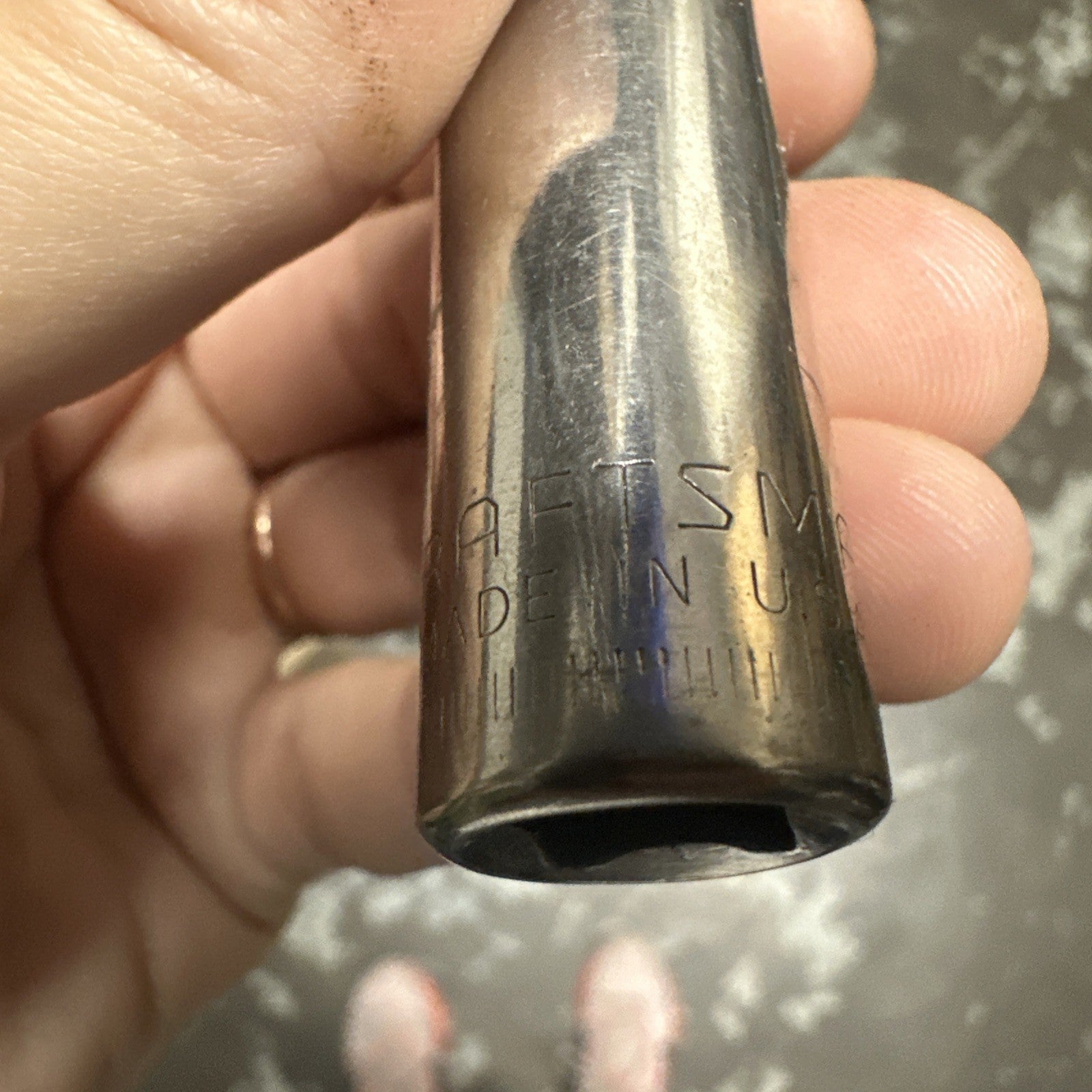 Craftsman 44428, 3/8 drive, size 12mm, USA 8c