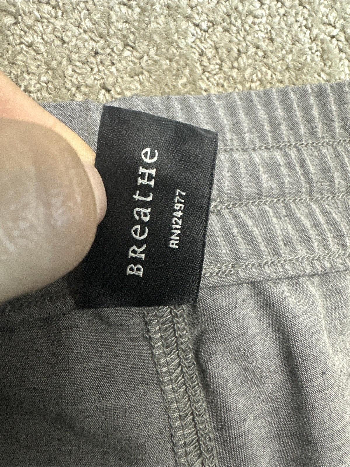 Prana Pants MENS XXL West Edge Joggers Drawstring Athleisure Stretch Hiking Gray