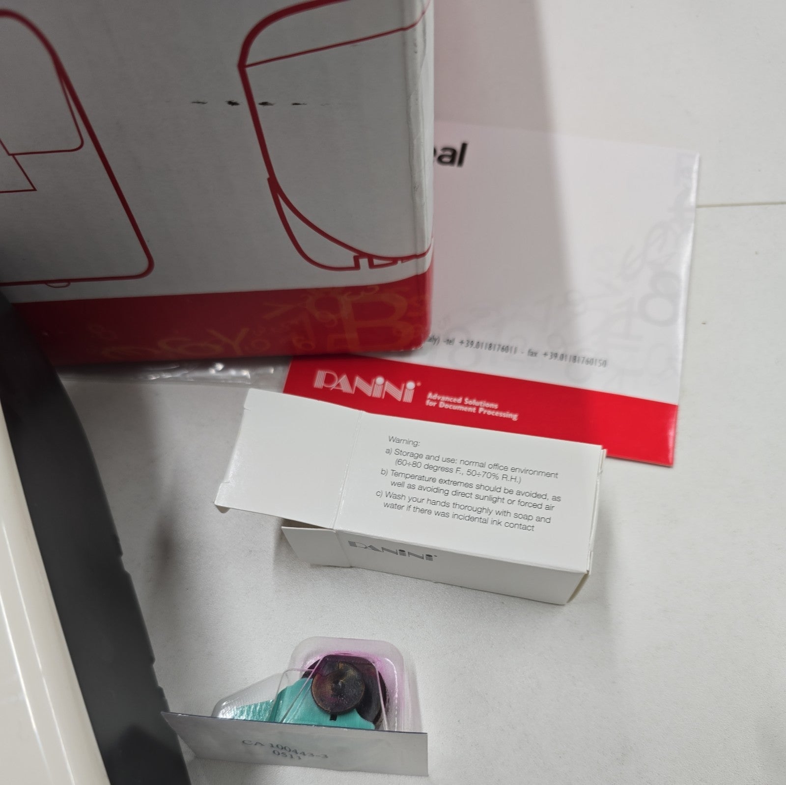 Panini I : Deal Single Feed Check Scanner - ID-1