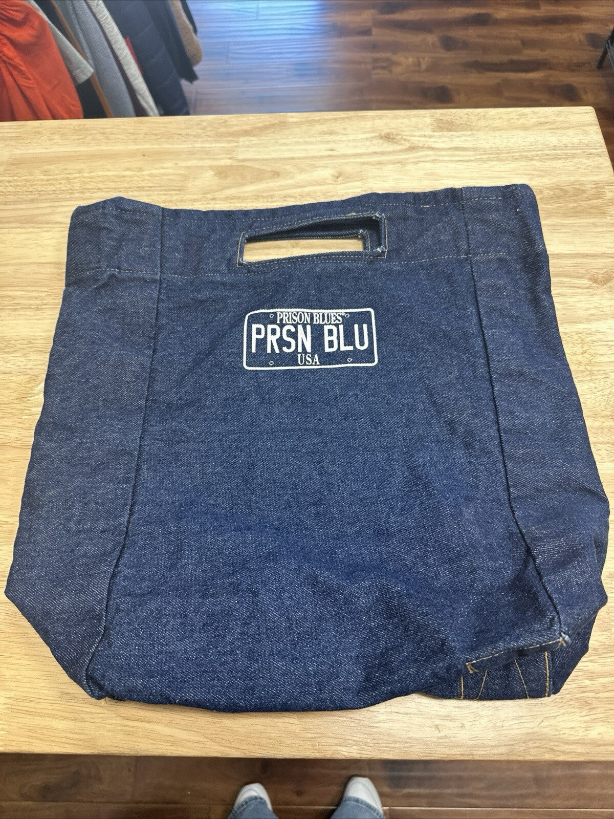 Prison Blues Tote Bag Jean USA