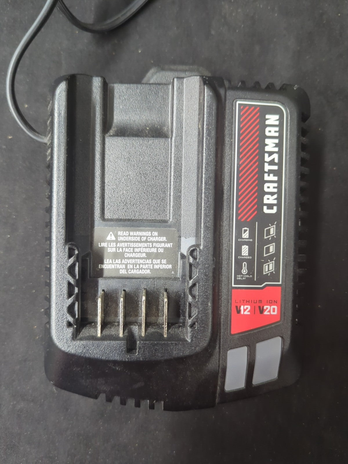 Craftsman CMCB100 12V/20V MAX 12 & 20-Volt Li-Ion Tool Battery Charger 12C