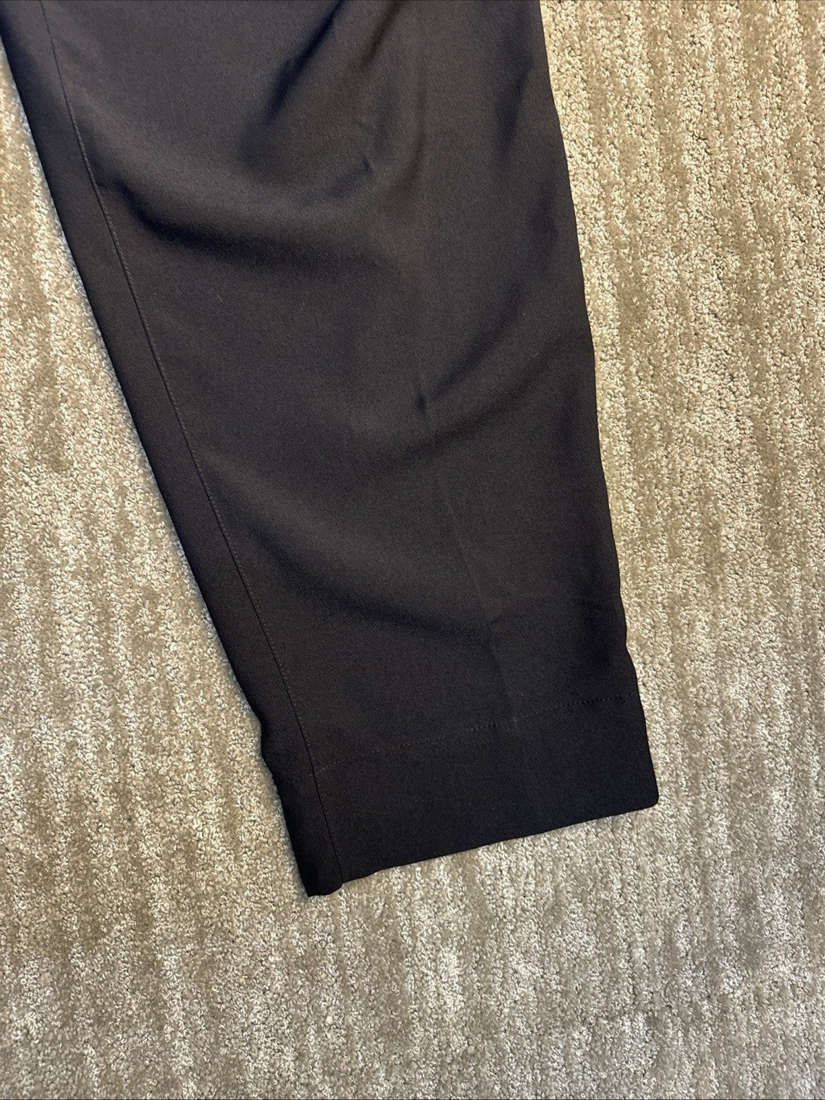 Madewell Paperbag High Waisted Tie Front Dress Pants Black Size 8 (0045)