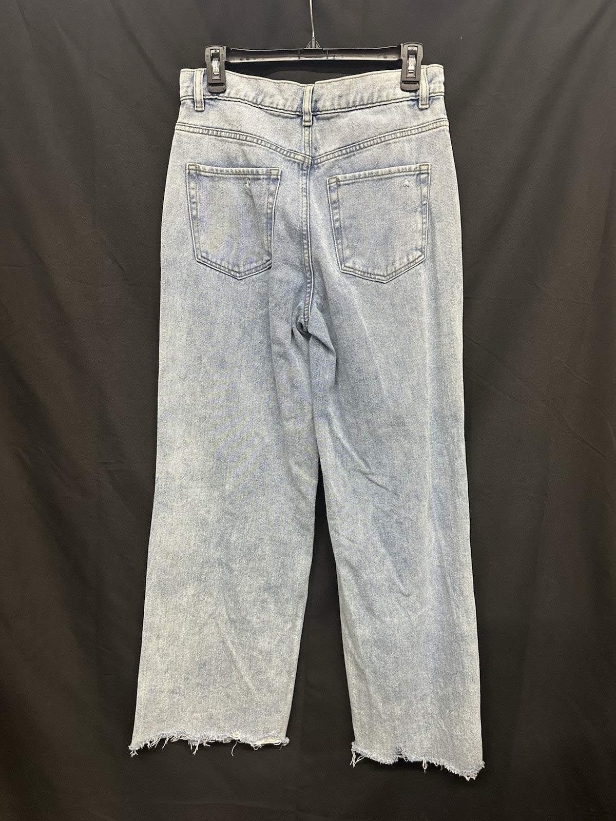 PACSUN Wide Baggy Jean US 29 Raw Hem Button Fly (0043)