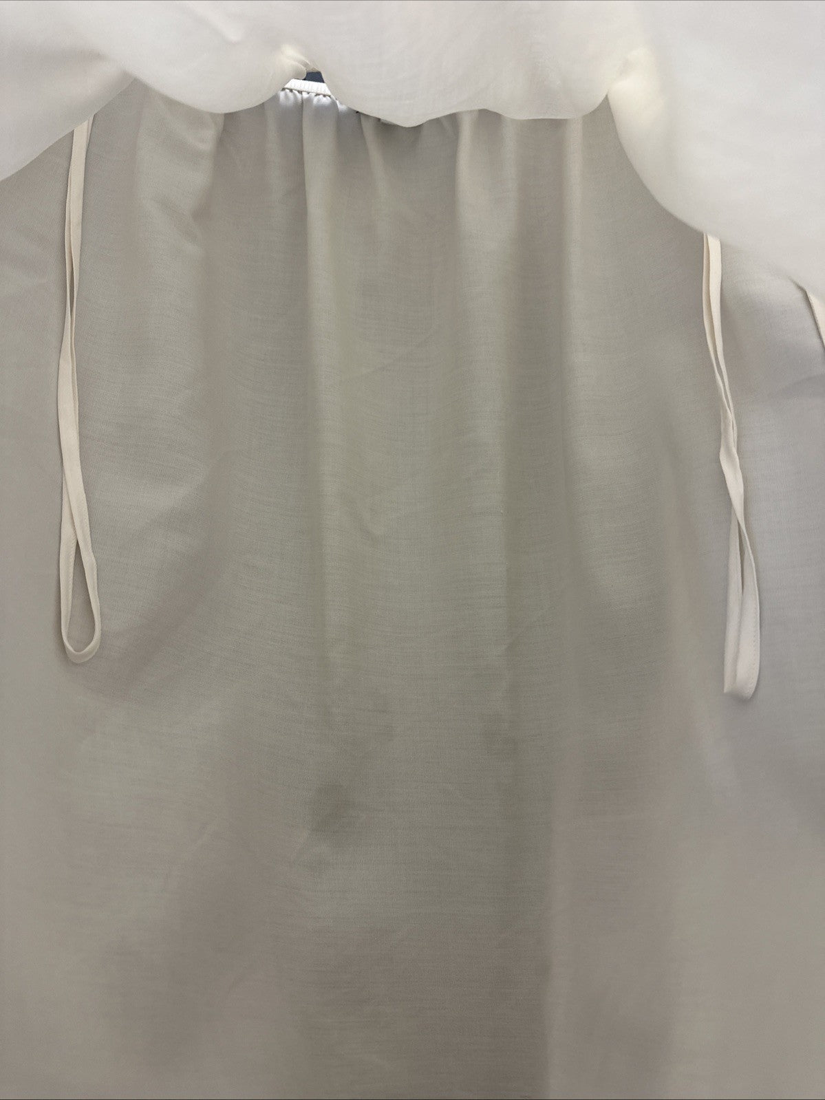 Morgane Le Fay New York 100% Silk Ivory Slip Skirt Women’s Small Minimalist Cut