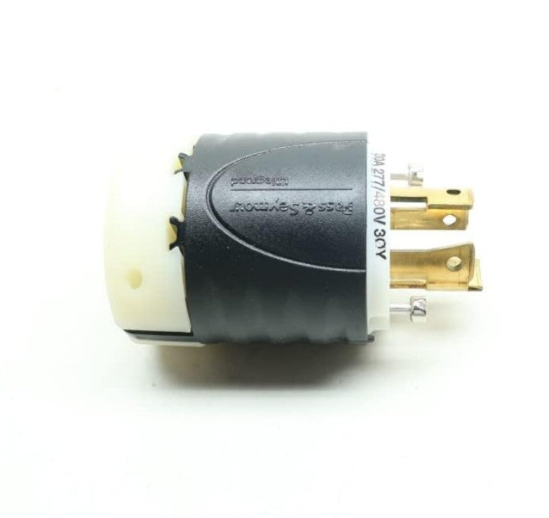 Legrand Pass & Seymour L1430PCCV3 Turnlok Locking Plug, 30 Amp 125/250V (4C)