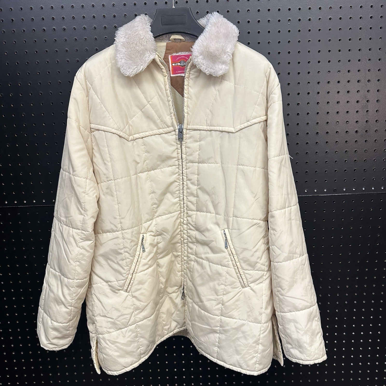 Ms. Pioneer Ivory Made In USA Jacket Size 18