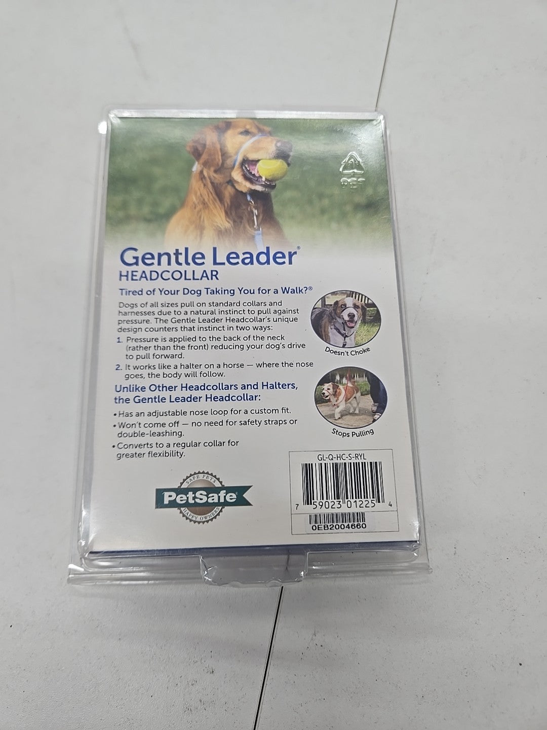Petsafe Gentle Leader No Pull Dog Headcollar Small Up to 25lbs Blue 8B