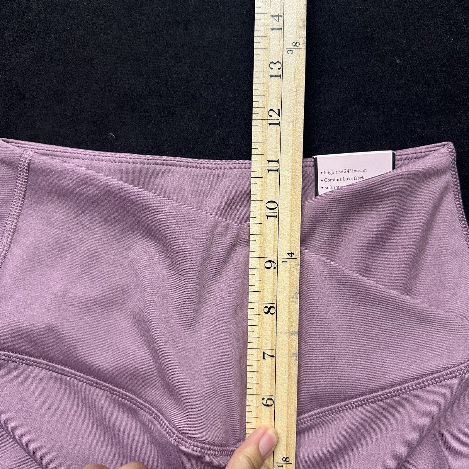 NWT Victoria’s Secret 7/8 Length Size 4 High Rise Leggings Light Purple 0079