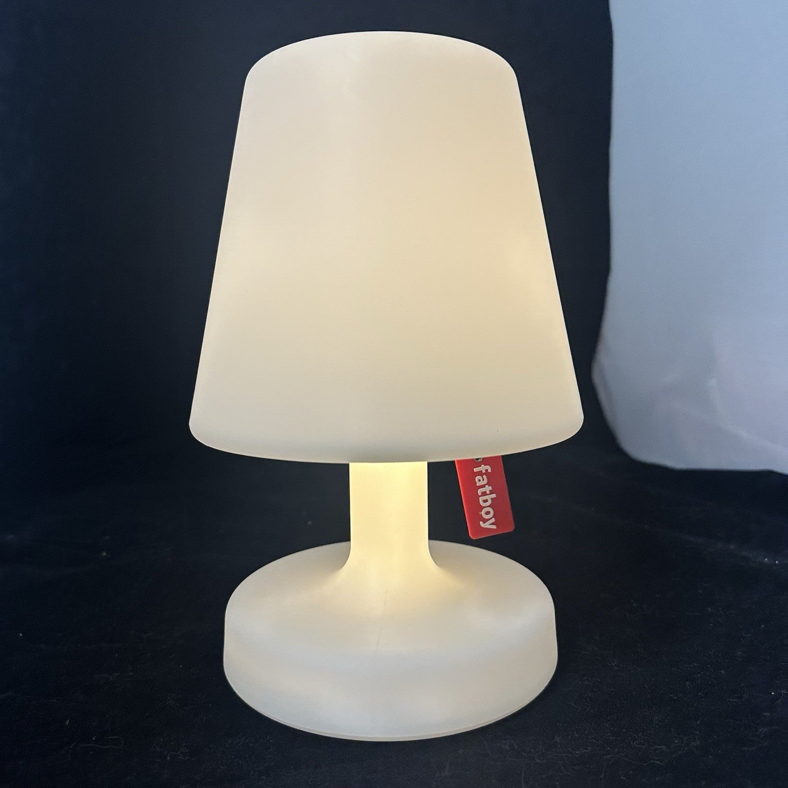 Edison The Petit Lamp Rechargeable Portable LED Light, White (No Charger) (9c)