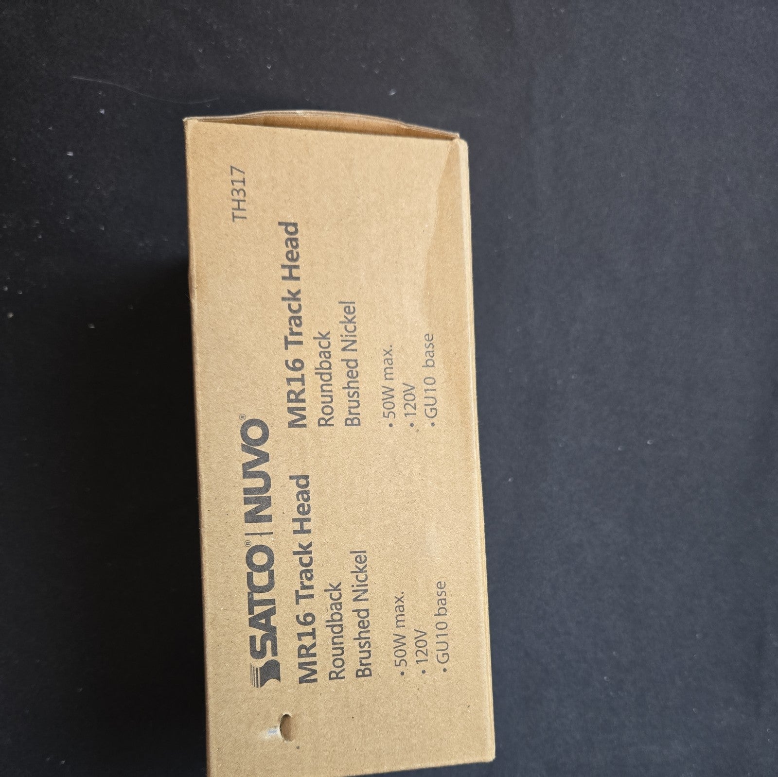 Nuvo Lighting Th317 1 Light 3-1/4 High H-Track Track Head - Nickel 6B