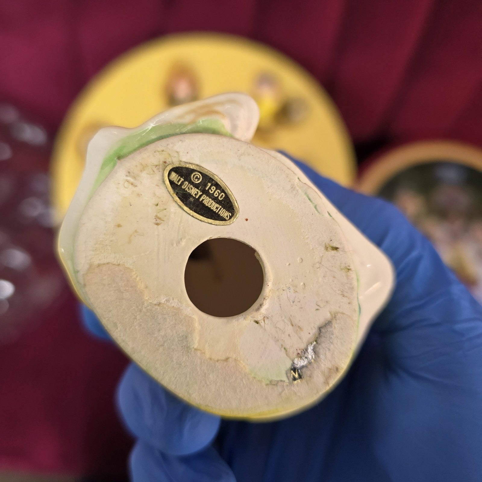 1960 Walt Disney Snow White and the Seven Dwarfs Ceramic Figure Set