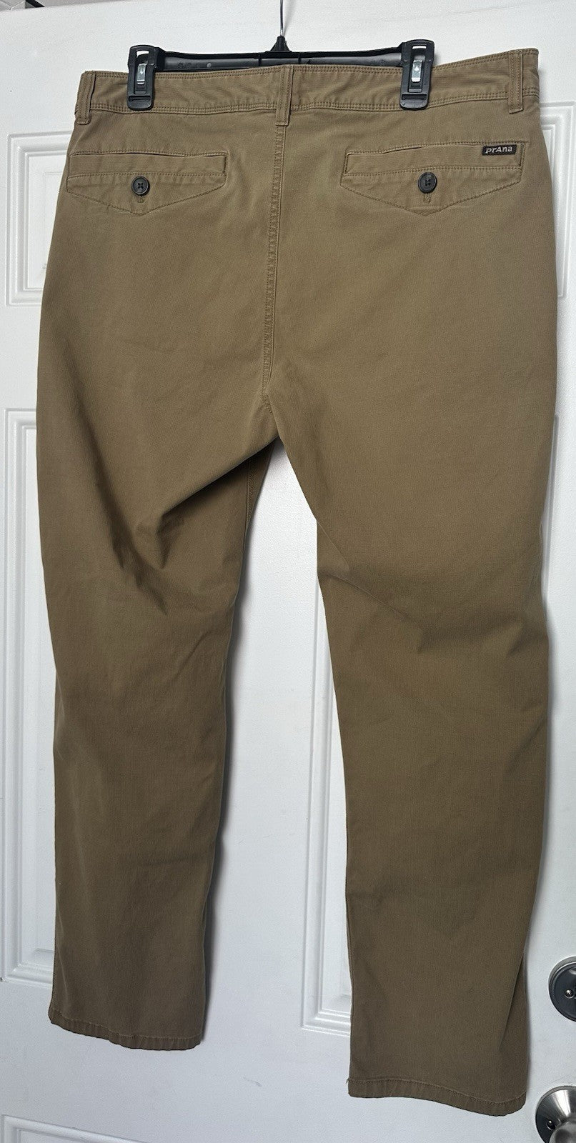 Men’s Prana Tan Straight Fit Size 36 Pants 0072