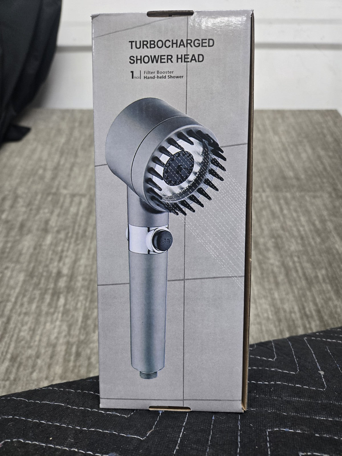 ZGMEH Filtered Shower Head With High Pressure 3+1 Spray Modes & Water Softener