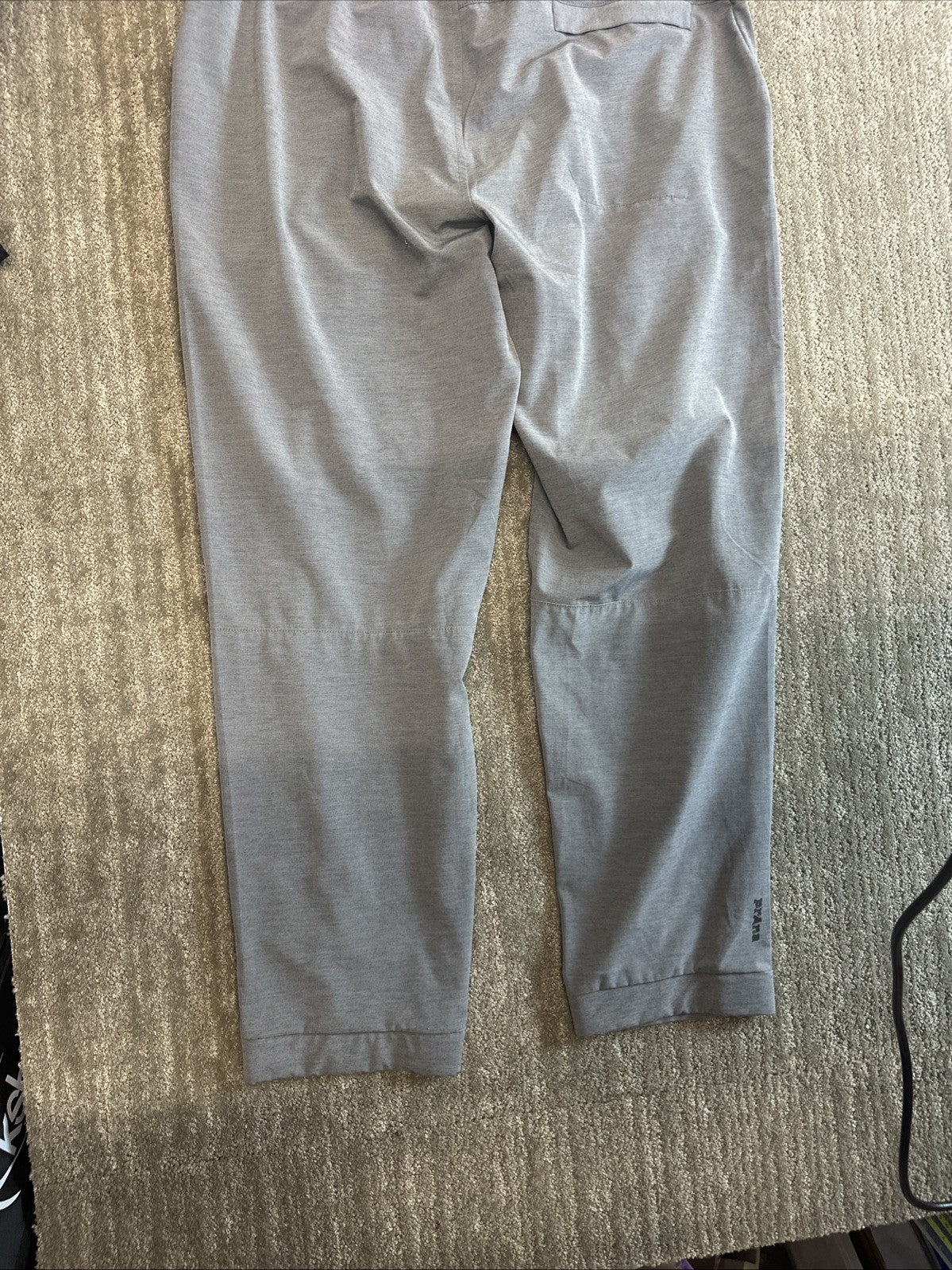 Prana Pants MENS XXL West Edge Joggers Drawstring Athleisure Stretch Hiking Gray